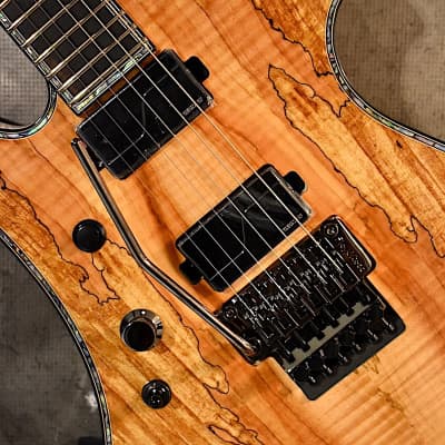 B.C. Rich Left Handed Mockingbird Extreme Exotic FR 2020 Spalted Maple Lefty Guitar image 2