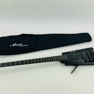 Steinberger Spirit XT-2, "One For My Lefty Bass Brothers!" 2023 - Black image 4