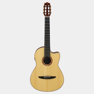 Yamaha NCX5 Acoustic-Electric Nylon String Guitar - Natural - Made in Japan image 2