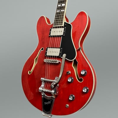 Eastman T486B-RD w/ Bigsby  2022 Red image 3