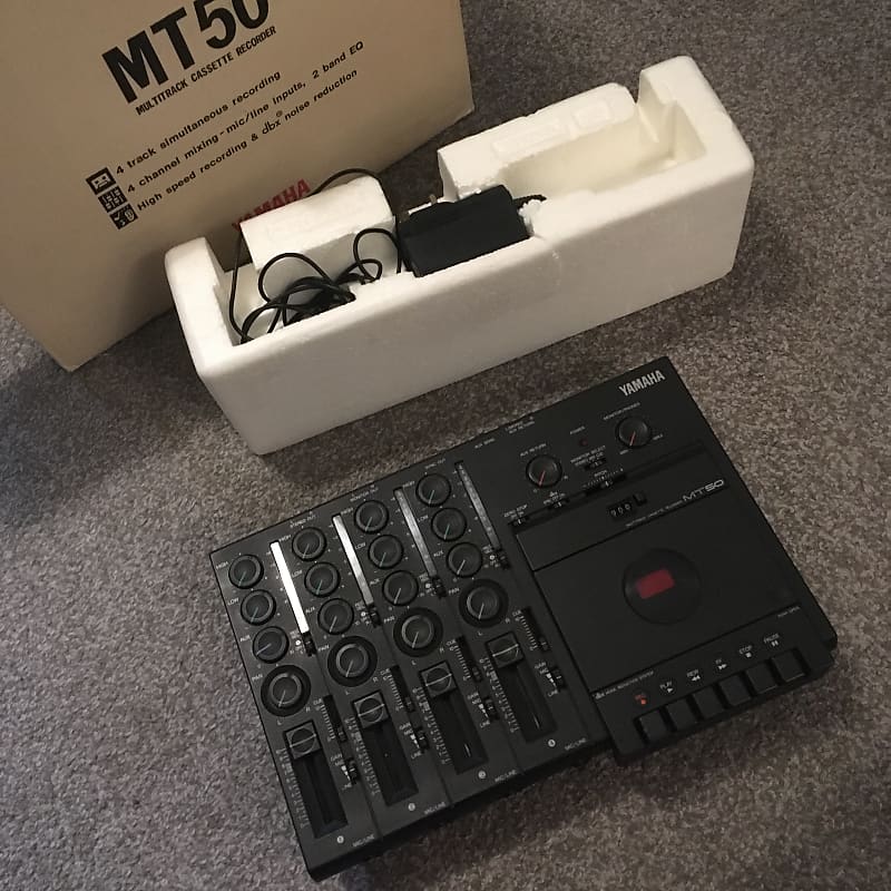 YAMAHA MT50 Multitrack 4 Track Cassette Tape Recorder Mixer Reverb
