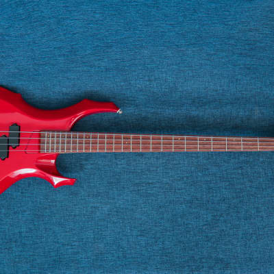 Grass Roots G-FR-58B Forest Bass 1998 See Thru Red | Reverb