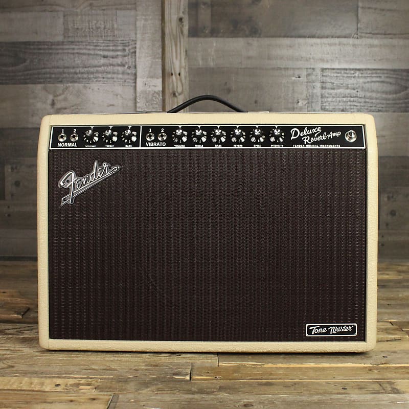 Fender Tone Master Deluxe Reverb Blonde | Reverb