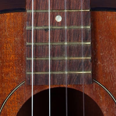 Harmony Baritone Ukulele / Near Mint Solid Mahogany Gem! image 4