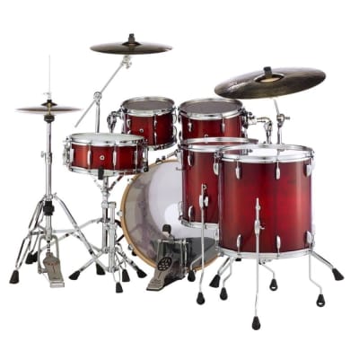 Pearl Session Studio Select 5pc Drum Set w/22 BD Antique Crimson Burst- STS925XSP/C315 image 4