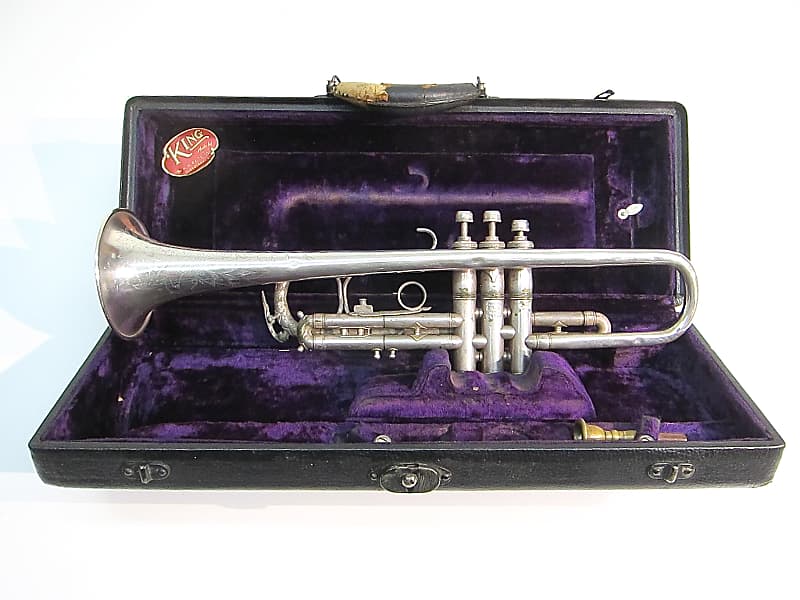 Vintage 1930 King Liberty Model Trumpet by H.N. White