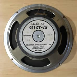 Celestion G12T 75 made in ENGLAND Reverb Australia