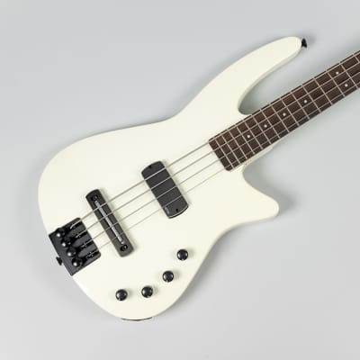 NS Design WAV Radius 4-String Bass in Metallic White (W160344) image 2