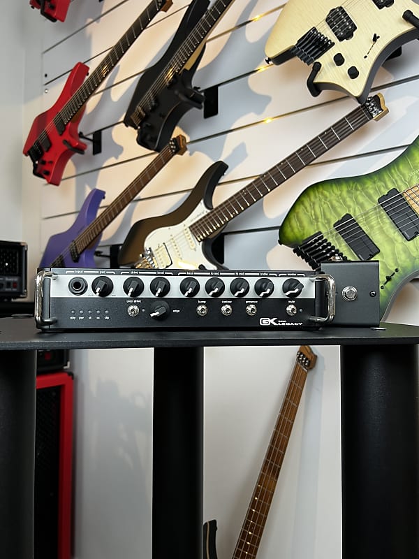 Gallien-Krueger Legacy 500 Ultra Light 500-Watt Bass Head - 2024 - Black image 1