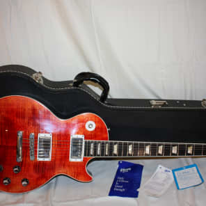 Gibson Les Paul Standard Limited Edition 2005 Santa Fe Sunrise Ebony Board image 2