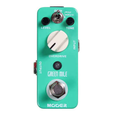 Mooer Green Mile Tube Screamer Style Guitar Pedal True Bypass New in Box image 1
