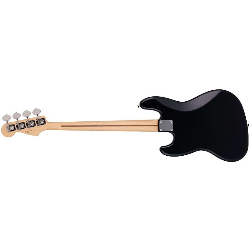 Fender Japan Hybrid II Jazz Bass PJ Guitar, RW FB, Black