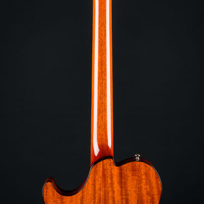 Collings SoCo Deluxe Semi-Hollow Carved Flame Maple and Mahogany Iced Tea Sunburst Custom NEW image 21