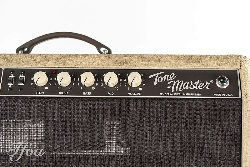 Fender Custom Shop Tone Master Head Blonde + 4x12 Cabinet