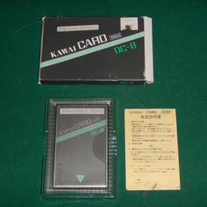 【説明書、AC、RAMカード付】KAWAI K1 デジタル　シンセサイザー Kawai DC-8 RAM card for Kawai K1, K1r, K1m Synth, Kawai GB-2