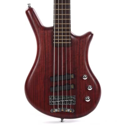 Warwick Pro Series Thumb BO 5-String Burgundy Red Transparent Satin for sale