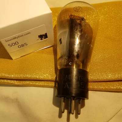 Matched Pair RCA Cunningham Radiotron USA Type 47 ENGRAVED Matched Pair RCA Cunningham Radiotron USA Type 47 ENGRAVED