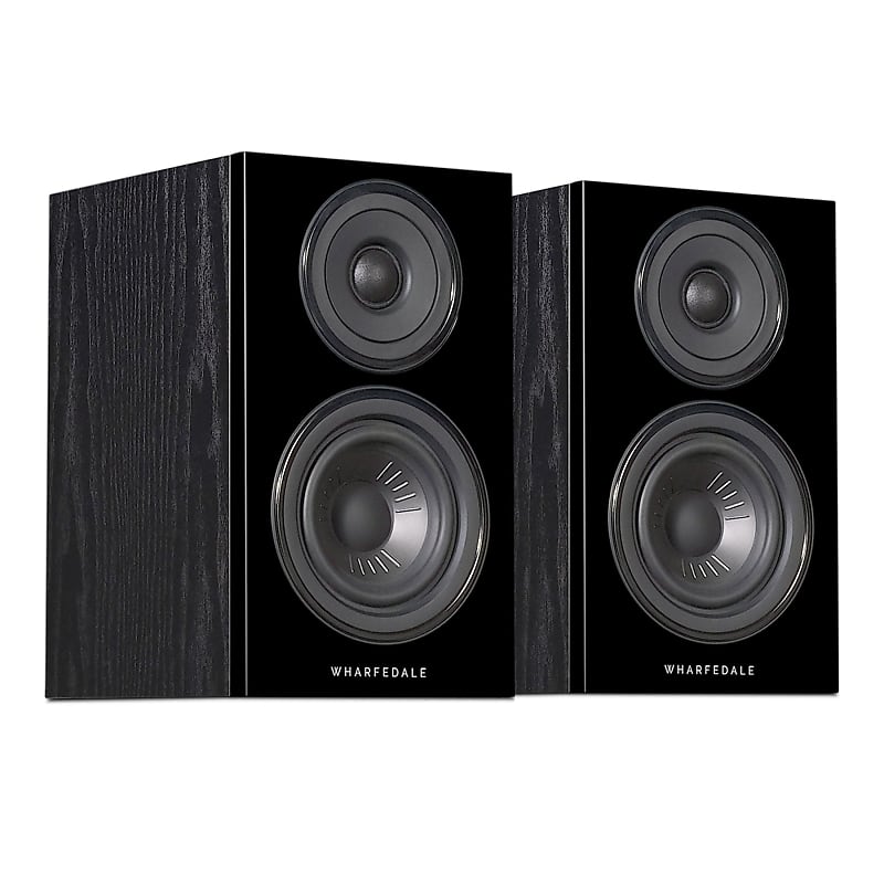 Wharfedale: Diamond 12.1 Passive Bookshelf Speakers (Pair) - Black