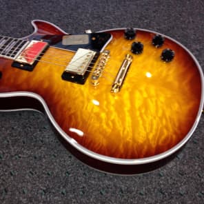 BRAND NEW LIMITED Gibson Les Paul Custom Quilted Iced Tea Burst guitar image 12