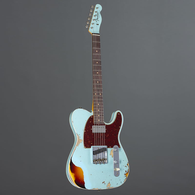 Fender LTD Reverse 1960 Telecaster Custom HRL Aged Daphne