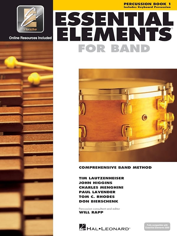 Hal Leonard Essential Elements Percussion Book 1 image 1
