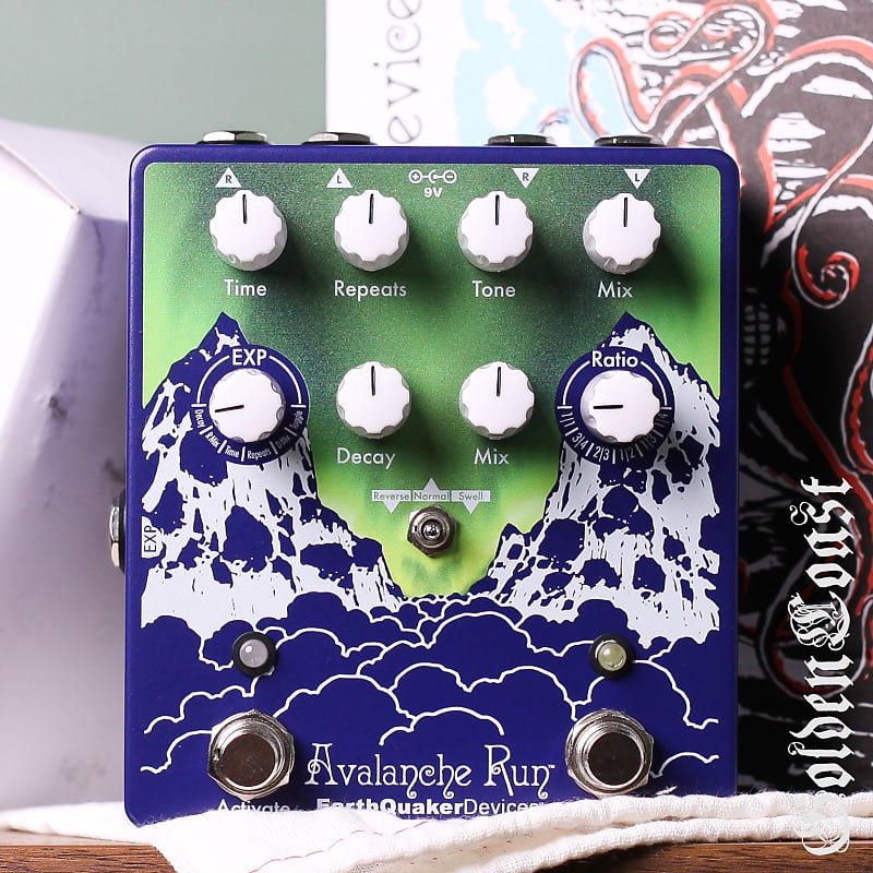 EarthQuaker Devices Avalanche Run Stereo Reverb & Delay with Tap Tempo V2