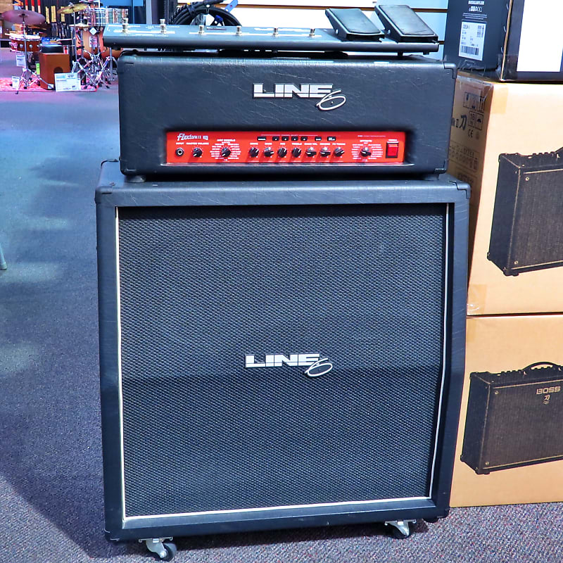 Line 6 Flextone II HD Head/4x12 with Floorboard Reverb