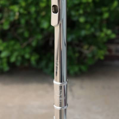 Tomasi Series 10 Silver Open-Hole Professional Flute with Solid Silver Headjoint and B-footjoint image 7