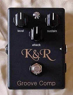 K&R Groove Comp Boutique Natural Compressor (Envelope Follower and Optical  circuit)