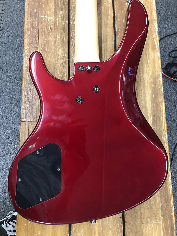 Washburn XB-200 Bass Guitar - Dark Red