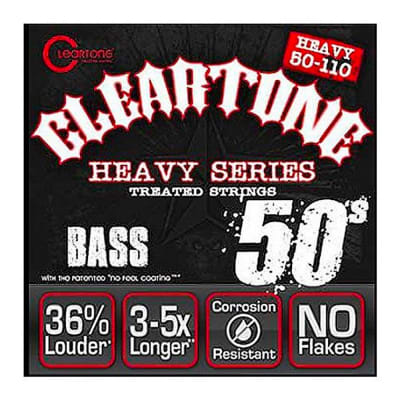 Cleartone 6550 50-110 Heavy Series Bass Strings image 1