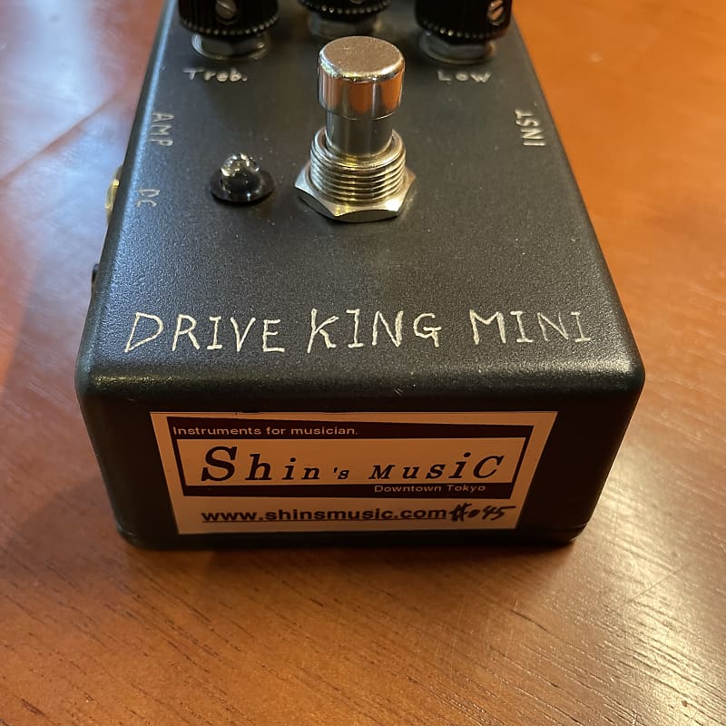 Shin's Music Drive King Mini - Black | Reverb