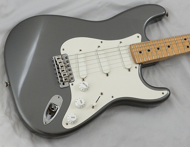 FENDER USA 1992 Eric Clapton Signature Artist Pewter Gray Stratocaster w Case