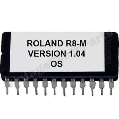 Roland R-8m - Version 1.04 Firmware Upgrade Eprom Update for R8M Drum machine