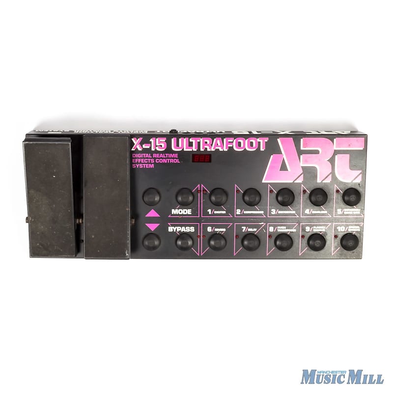 Art X15 Ultrafoot Midi Controller Pedalboard (USED) Reverb