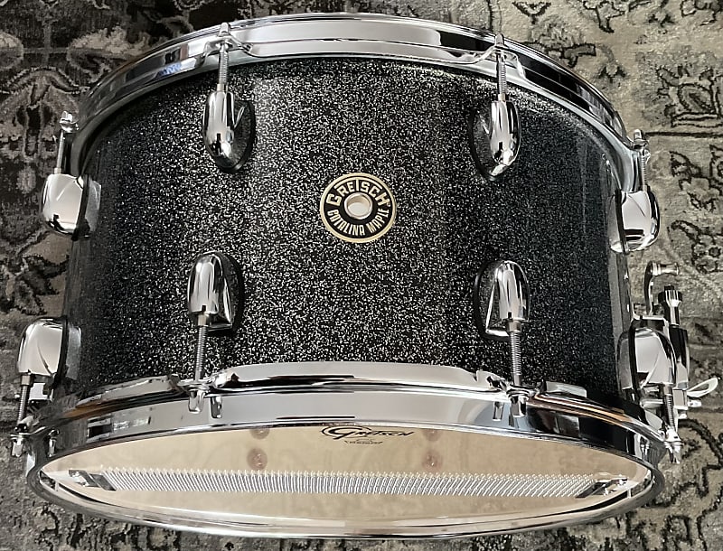 Gretsch Catalina Maple Black Stardust Snare 8x14” CM1-0814S-BS