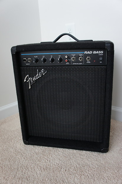 Fender rad shop bass amp