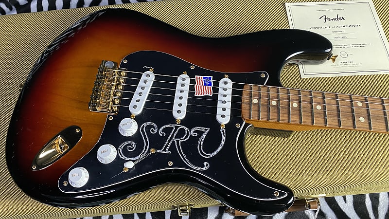 NEW! 2023 Fender Stevie Ray Vaughan Signature Stratocaster - Authorized Dealer - In-Stock! 8 lbs G02711 image 1