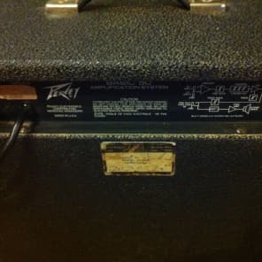 Vintage PEAVEY Basic 50 Bass Amplifier Amp 12" 50W NICE imagen 7