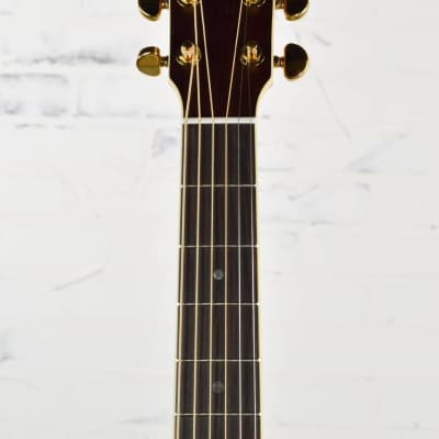 New Yamaha LSTA Concert TransAcoustic Acoustic Electric Guitar Vintage Tint w/Hard Bag image 5