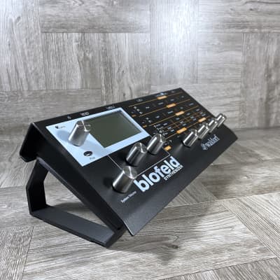 35º Angle Stands for Waldorf Blofeld or Pulse 2 Desktop Synths - BLACK - by KZcraftworks - US Seller