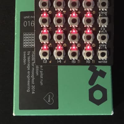 Ultra Rare Moogfest Special/Teenage Engineering Silabs EFM32 Rocks #016 of 200 in Box! image 1