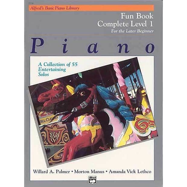 Alfred's Basic Piano Course: Fun Book Complete 1 (1A/1B) image 1