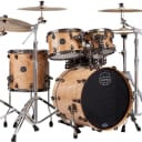 Mapex Saturn V Exotic 4pc Fusion Shell Pack, 20",10",12",14" - Natural Maple Burl