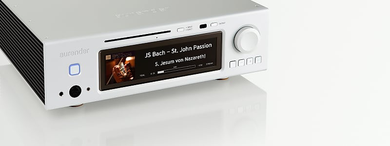 AURENDER A30 - 10 Tb Caching Music Server / Streamer / Player / CD ripper / MQA Decoder Dac / Headph. Amp.