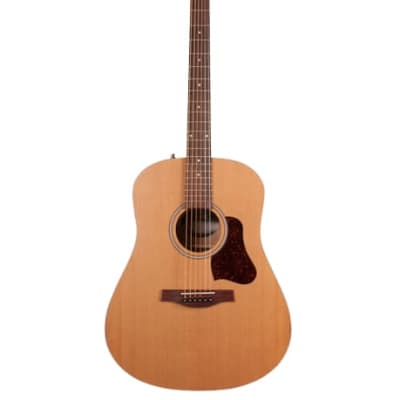 Seagull S6 Cedar Original SLIM Q1T Electric Acoustic Guitar - We