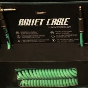 Bullet Cable BC-30CCSEA Premium Vintage 1/4" TS Coil Instrument Cable - 30'
