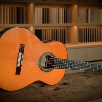 Brand new condition! Felipe Conde FC 28 Flamenco guitar Negra Felipe Conde FP28 2021 - Lacquer image 3