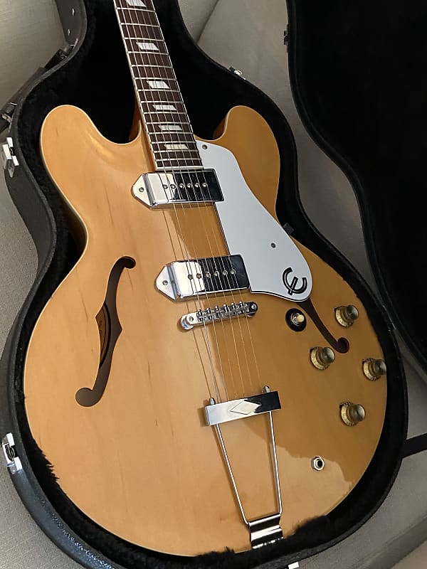 Epiphone Casino Korea peerless ハードケース Epiphone Casino 1996 Natural ~ Peerless (Korea) ~ Epiphone