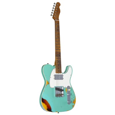 Fender LTD Red Hot CuNiFe Telecaster HRL Aged Seafoam Green o. Chocolate 3CS #CZ568332 - Custom Electric Guitar for sale